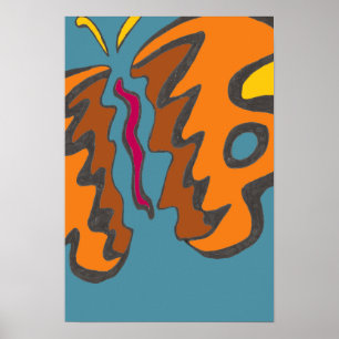 Tijgervlucht 13x19 poster