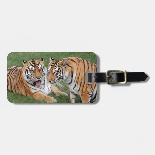 Tijgervrienden-009 Bagagelabel (Voorkant horizontaal)