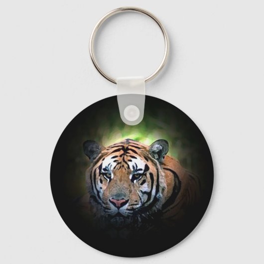 Tijgervrije geest sleutelhanger (Voorkant)