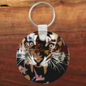 Tijgervrijheid Sleutelhanger (Voorkant)