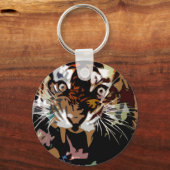 Tijgervrijheid Sleutelhanger (Voorkant)