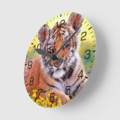 Tijgerwelp  ronde klok (Hoek)