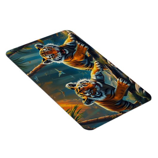 Tijgerwelpen in magisch Oerwoud Magneet (Rechterzijde)