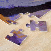 Tijgerwelpje met babyblauwe ogen legpuzzel (Zijkant)