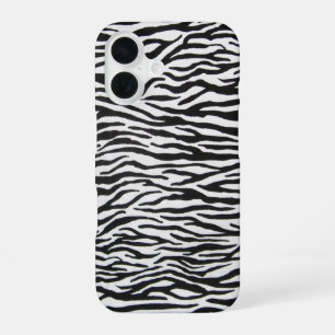 tijgerzebrastrepen iPhone 16 hoesje