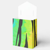 Tijgerzwart en regenboogschenken bedankdoosjes (Geopend)