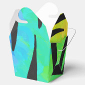 Tijgerzwart en regenboogschenken bedankdoosjes (Geopend)