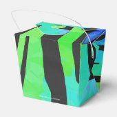 Tijgerzwart en regenboogschenken bedankdoosjes (Achterkant)