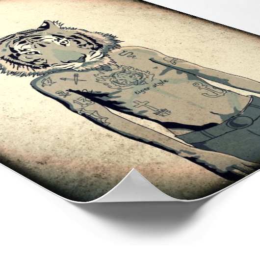 tijlstijl poster (Hoek)