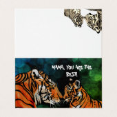 tijm kaart (Buitenkant ongevouwen)