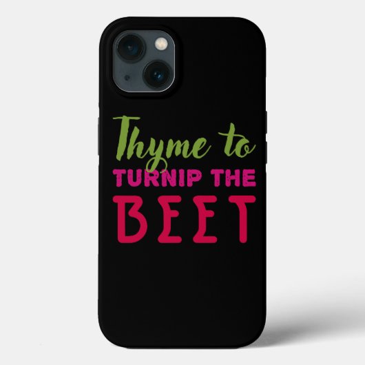 Tijm om de biet veganistisch te maken Case-Mate iPhone case (Achterkant)