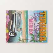 Tijuana Baja California Mexico reisposter Legpuzzel (Horizontaal)
