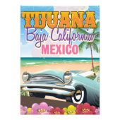 Tijuana Baja California, reisposter Foto Afdruk (Voorkant)