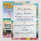 Tijuana Baja California, reisposter Kaart (Voorkant / Achterkant)