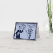  "Tijuana Bible" gevouwen Note Kaart (Voorkant)