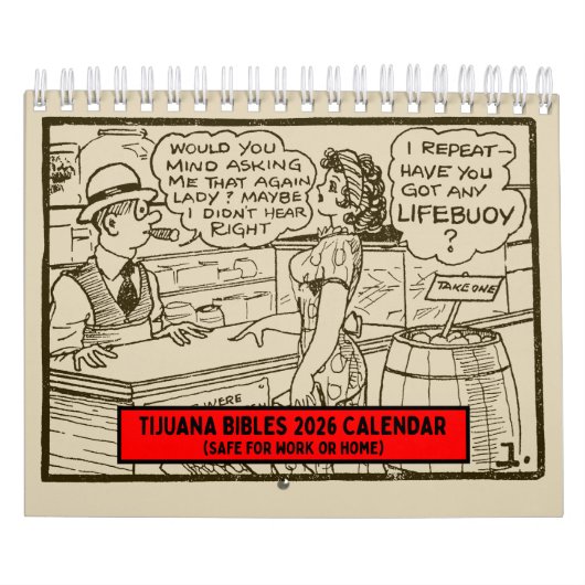 Tijuana Bibles 2026 Muurkalender (Geschikt voor op Kalender (Hoes)