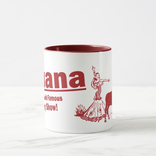 Tijuana Donkey Show Funny Coffee Mok (Midden)