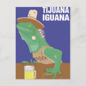 Tijuana Iguana Design Briefkaart (Voorkant)