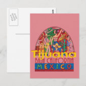 TIJUANA Mexico Briefkaart (Voorkant / Achterkant)