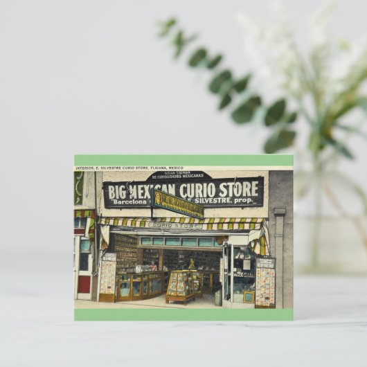 Tijuana Mexico Briefkaart (Staand voorkant)