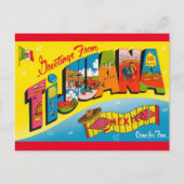 Tijuana Mexico Briefkaart (Voorkant)