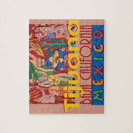 Tijuana Mexico Legpuzzel (Verticaal)