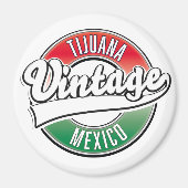 Tijuana mexico  logo. magneet (Voorkant)