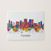 Tijuana Mexico Skyline Legpuzzel (Horizontaal)