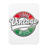 Tijuana Mexico vintage logo. Magneet (Verticaal)