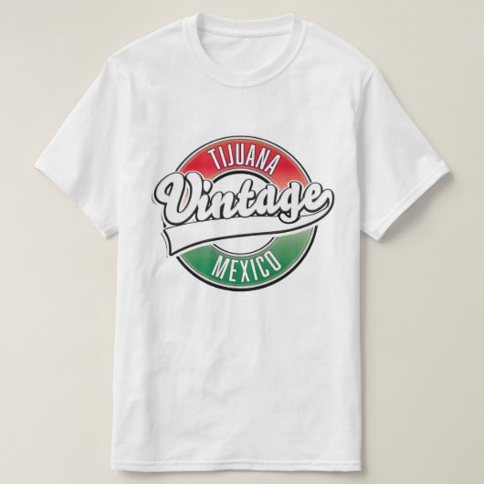 Tijuana Mexico vintage logo. T-shirt (Design voorkant)