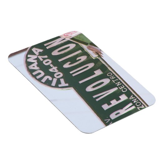 Tijuana Revolution Straatnaambordmagneet Magneet (Rechterzijde)