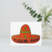 Tijuana Travel Sticker Briefkaart (Staand voorkant)