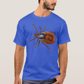 Tik Arachnid Bug Insect Grappig T-shirt (Voorkant)