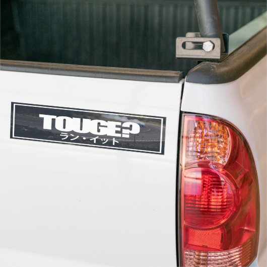 Tik? Bumpersticker (Op Truck)