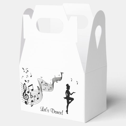 Tik Dance 3 Let's Dance Bedankdoosjes (Geopend)