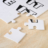 Tik Dance om het te werken, te schudden, te verpla Legpuzzel (Zijkant)