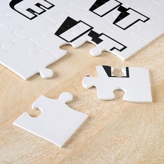 Tik Dance om het te werken, te schudden, te verpla Legpuzzel (Zijkant)