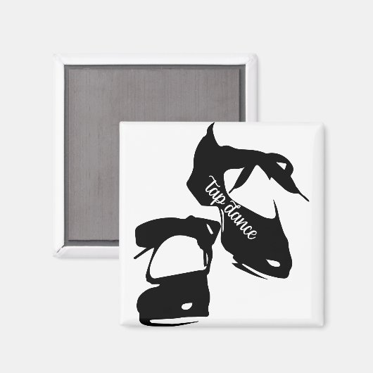 Tik Dance schoenen tapdanser Magneet (Voorkant / Achterkant)