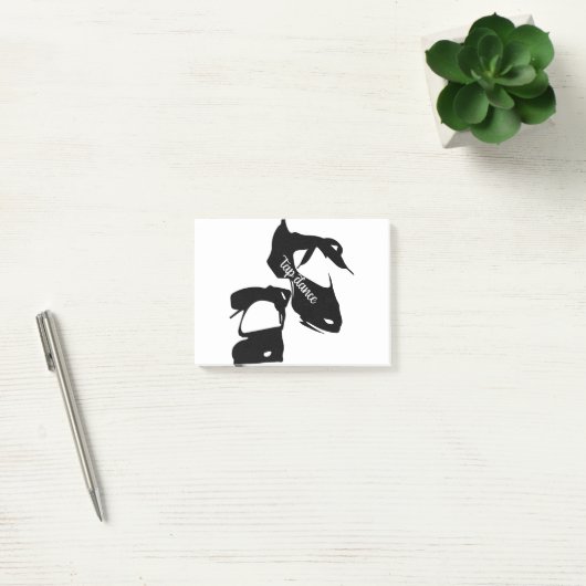 Tik Dance schoenen tapdanser Post-it® Notes (Kantoor)