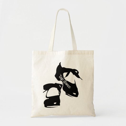 Tik Dance schoenen tapdanser Tote Bag (Voorkant)