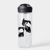 Tik Dance schoenen tapdanser Waterfles (Voorkant)