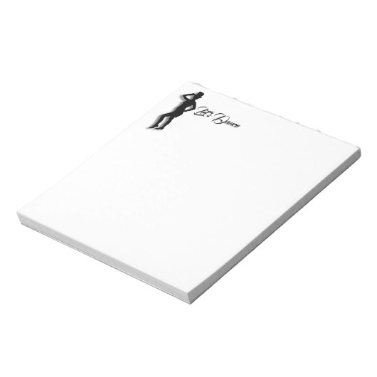 Tik Dancer Let's Dance Notitieblok (Linkerzijde)