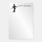 Tik Dancer Let's Dance Post-it® Notes (Voorkant)
