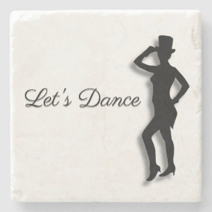 Tik Dancer Let's Dance Stenen Onderzetter
