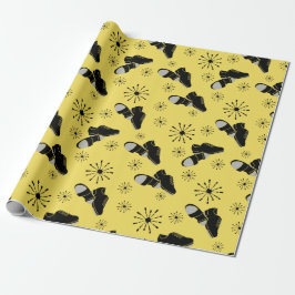 Tik Dancers Tap Shoes Patterned Cadeaupapier
