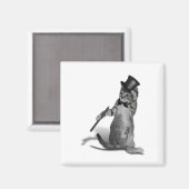 Tik Dancing Kitten Magneet (Voorkant / Achterkant)