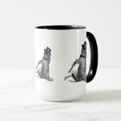 Tik Dancing Kitten Mok (Voorkant rechts)