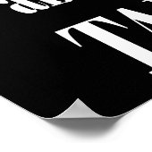 Tik dans - luister naar mijn voetklemtoon poster (Hoek)