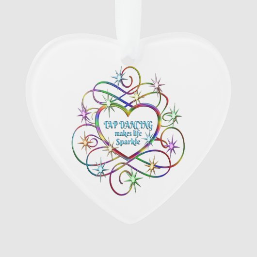 Tik dansen maakt leven vrij ornament (voorkant)