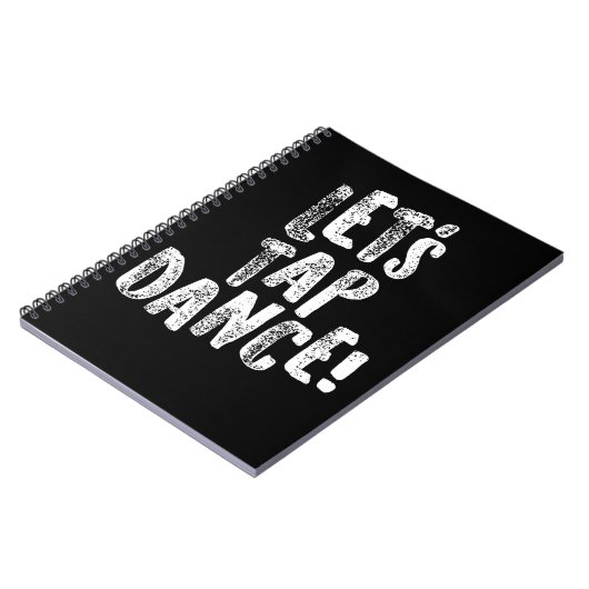 Tik dansen zodat u op het witte tint tikt notitieboek (Linkerzijde)